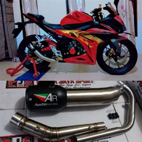 Jual Knalpot Austin Racing Untuk Cbr Gsx New Cb R Dll Full System