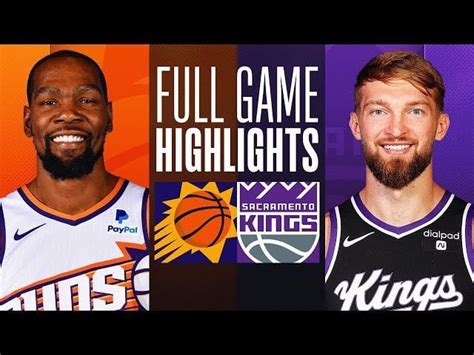 Estatísticas De Jogadores Da Partida Sacramento Kings X Phoenix Suns