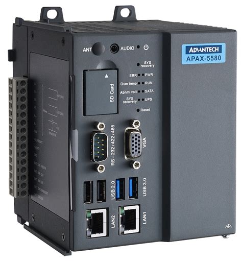 Advantech Launches APAX 5580 Control IPC Manufacturing