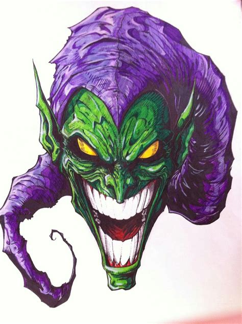 Green Goblin. | Marvel comics artwork, Marvel artwork, Green goblin