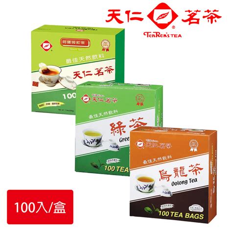 【天仁茗茶】紅茶烏龍茶綠茶 茶包100入防潮包盒 蝦皮購物