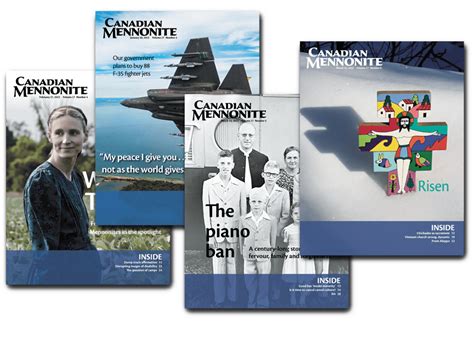 Highlights From 2023 Canadian Mennonite Magazine