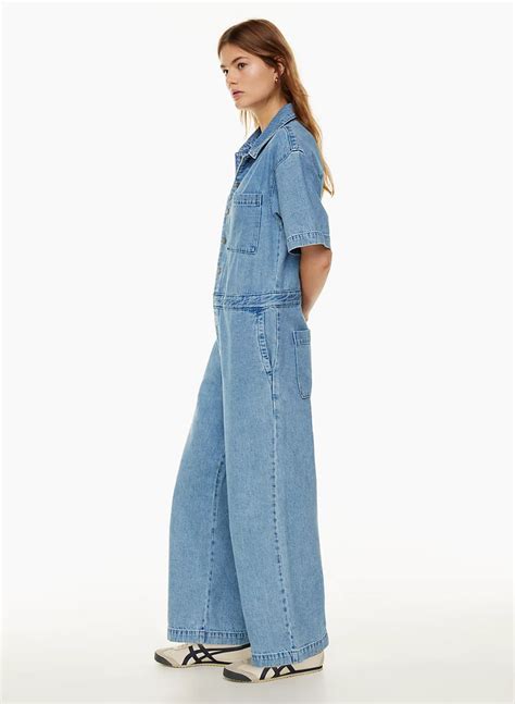 Levi S SHORT SLEEVE DENIM BOILER SUIT Aritzia US