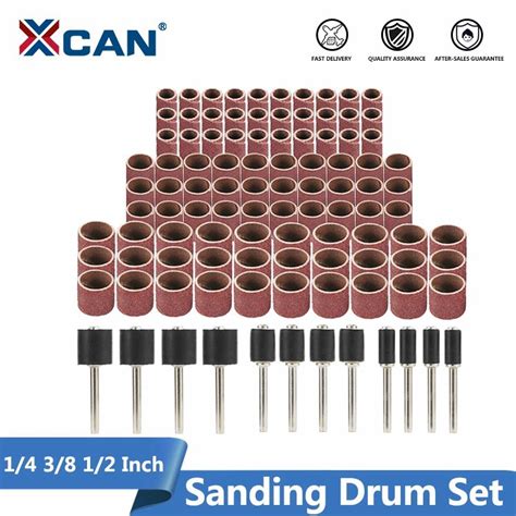 Drum Sander Set Pcs Sanding Drum Set With Mandrels Abrasive Sanding