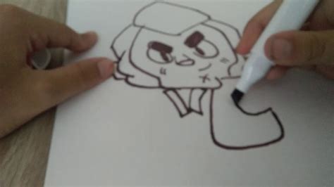 Como Dibujar A Colt De Brawl Stars Youtube