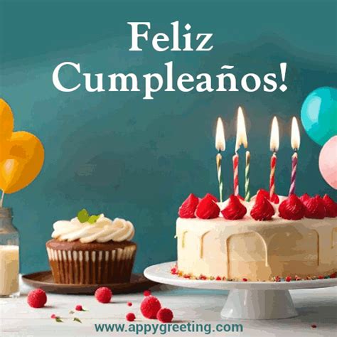 Feliz cumpleaños gif - AppyGreeting