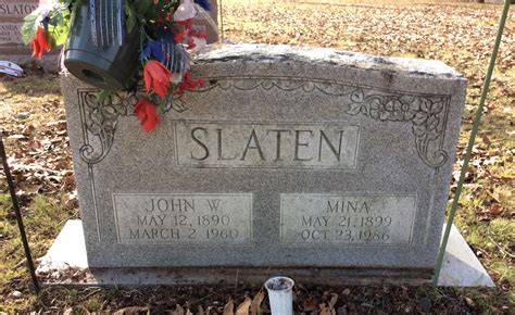 John William Bill Slaton Find A Grave Memorial