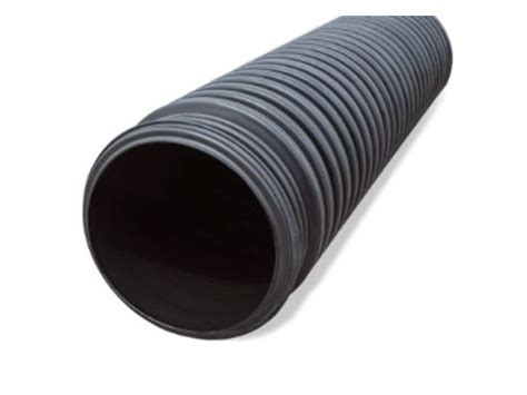 15"x20' Corrugated Plastic Culvert Pipe.