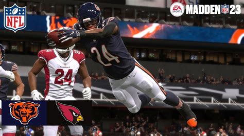 Madden 23 Bears Vs Cardinals Full Simulation 2023 Madden 24 Updated