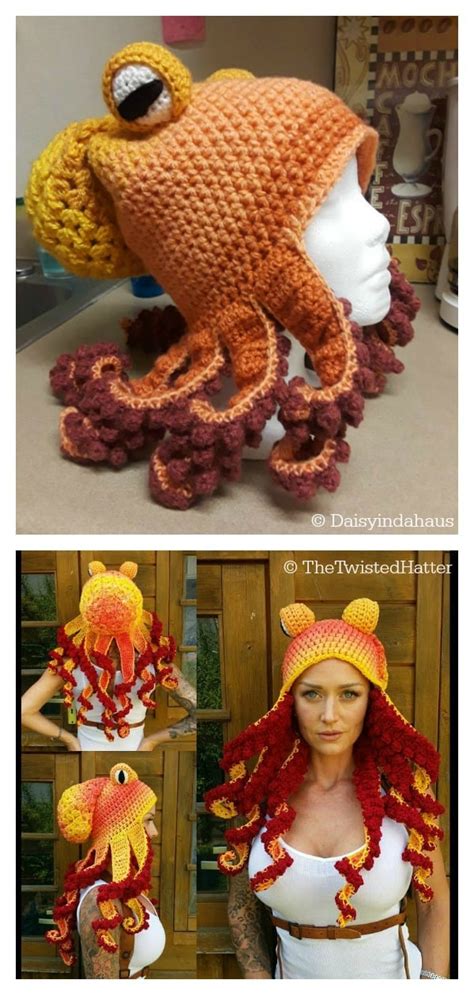 Octopus Hat Free Crochet Pattern And Paid