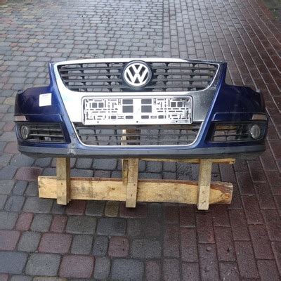 VW PASSAT B6 ZDERZAK PRZÓD LL5M KOMPLETNY 12647031020 oficjalne