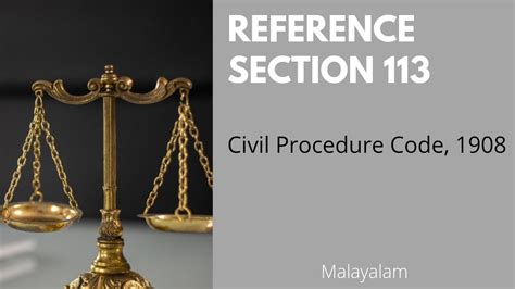 Reference Under Cpc Civil Procedure Code Section Youtube