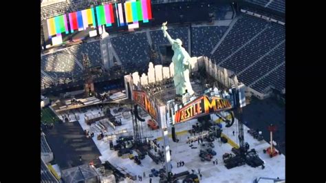 Wwe Wrestlemania 29 Stage Setup Youtube