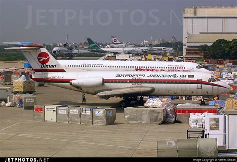 S Acv Fokker F Fellowship Biman Bangladesh Airlines