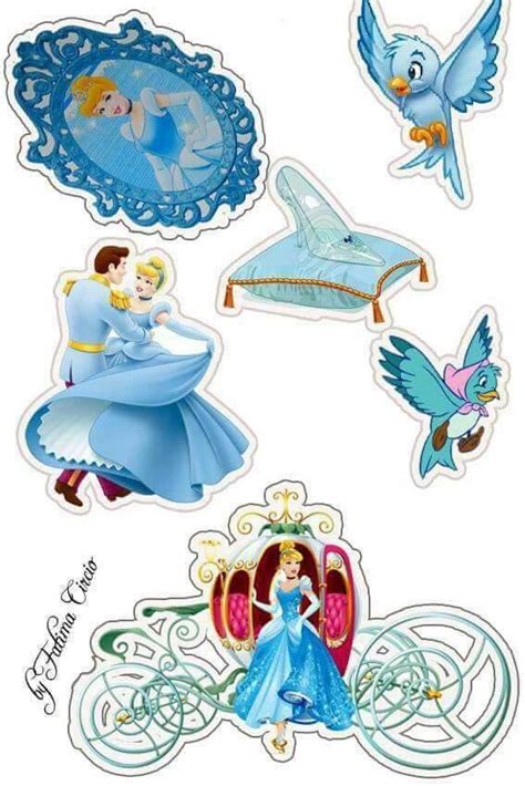 Disney Princess Stickers Are Shown In Various Shapes And Sizes