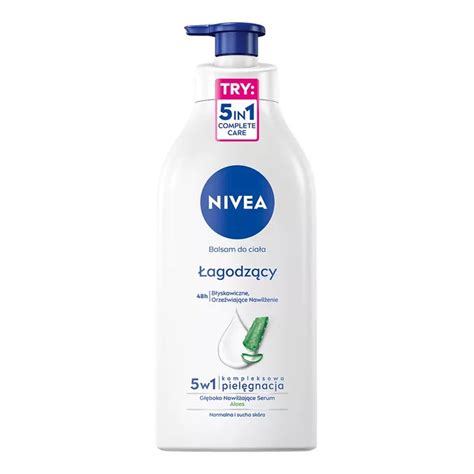 NIVEA Łagodzący Balsam do Ciała z Aloesem z Pompką 625ml sklep Cocolita