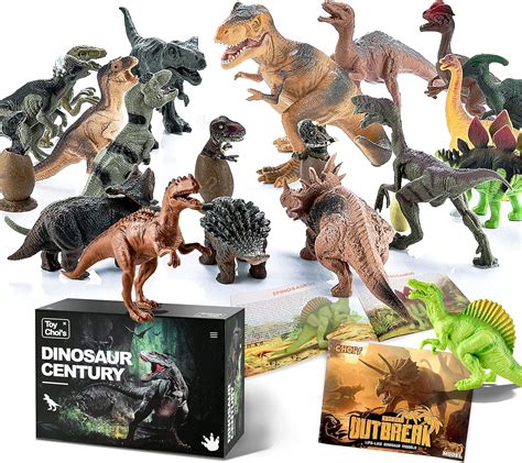 Toy Choi s Dinosaurier Spielzeug 20 Stück Dinosaurier Figuren