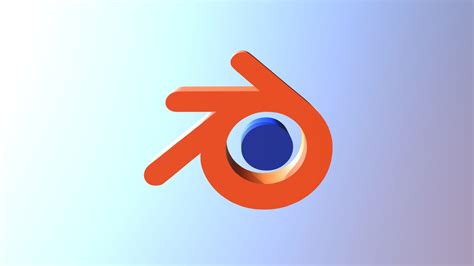 Blender Logo Vector 3d Model By Demurecrowd 5f7559c Sketchfab