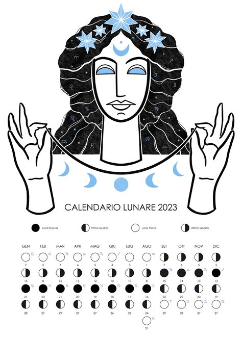 Lunar Calendar 2023 on Behance