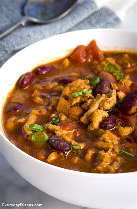 Lean And Hearty Turkey Chili Recipe