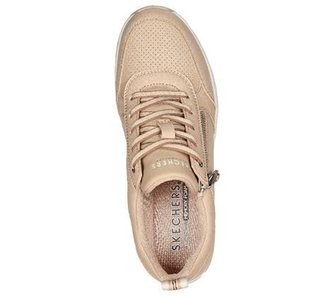 Ripley Zapatillas Mujer Skechers Urbanas Crema Billion Nat