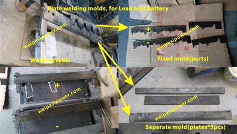 Manual Operation Plate Welding Molds For Lead Acid Battery Weipasi Power Co Ltd China