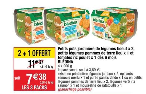 Promo Petits Pots Jardini Re De L Gumes Boeuf X Petits L Gumes