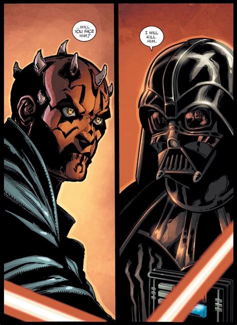 Darth Vader ANH Vs Darth Maul TPM Force Only Battles Comic Vine