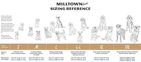 Sizing Guide – Milltown US