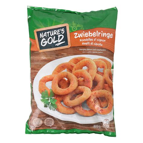 NATURE S GOLD Snacking Gemüse Zwiebelringe ALDI now