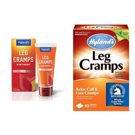 Amazon Hyland S Leg Cramps Ointment Caplets Natural Calf Leg