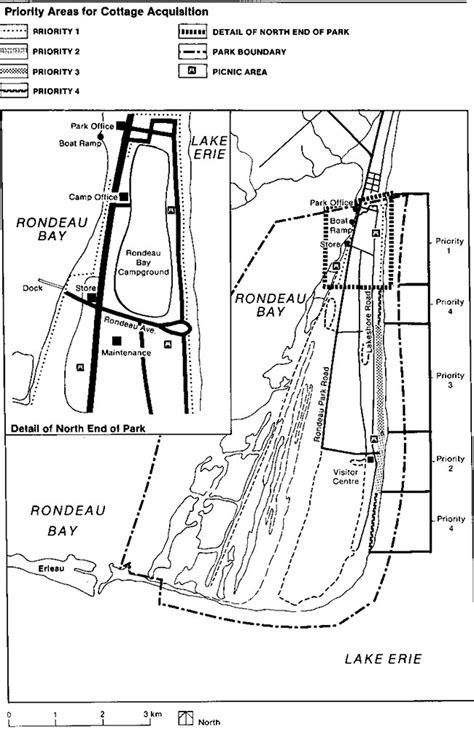 Rondeau Provincial Park Map