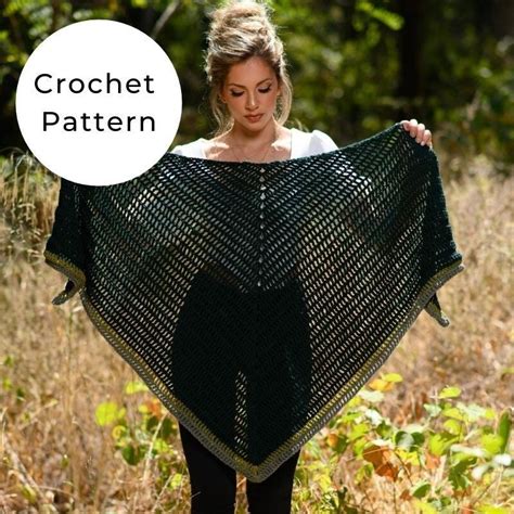 Frasers Ridge Shawl Crochet Patternoutlander Crochet Patterns