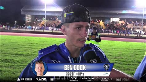 Ben Cook Post Match Interview Poole Vs Redcar Poole Pirates