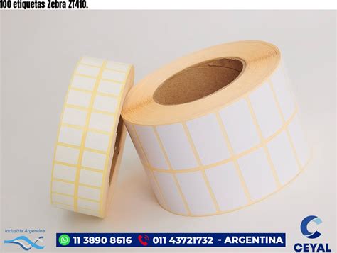 Etiquetas Zebra Zd Rollos De Etiquetas Argentina