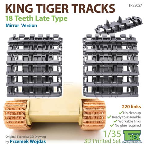 T Rex King Tiger Tracks Armorama Armorama KitMaker Network