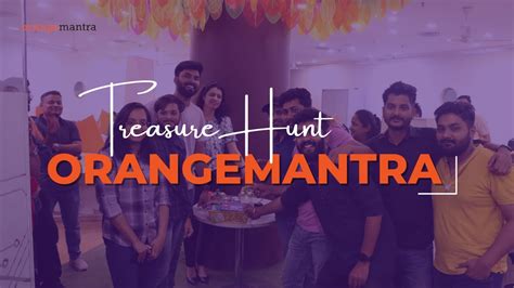 Treasure Hunt Orangemantra Office Fun Youtube