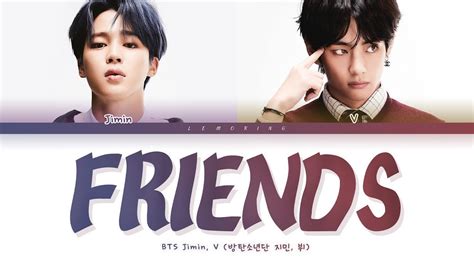 Bts Friends Lyrics 방탄소년단 친구 가사 Color Coded Lyricshanromeng Youtube