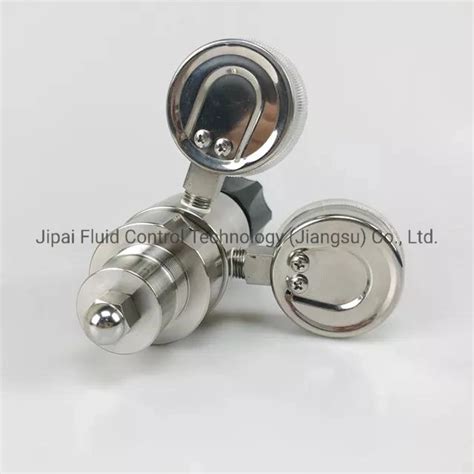 Nailok Factory Adjustable Dual Stage Nitrogen Gas Pressure Regulator