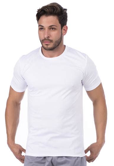 Camiseta dry fit masculina adulto lisa básica 100 poliéster esportiva