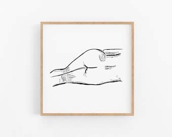 Female Nude Wall Art Minimalist Art Print Abstract Wall Art Abstract Female Art Woman Line