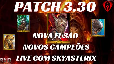 Raid Shadow Legends PT BR PATCH 3 30 NOVA FUSÃO NOVOS CAMPEÕES