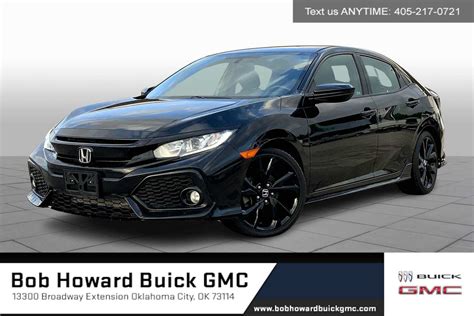 Pre Owned 2018 Honda Civic Hatchback Sport 4dr Car In Oklahoma City