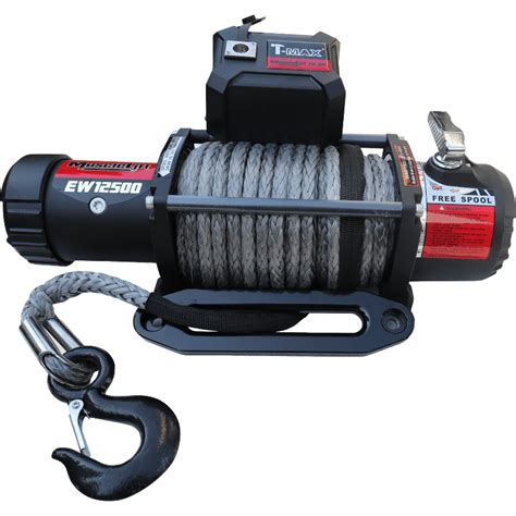 T Max Electric Musclelift Lbs Winch Synthetic Rope