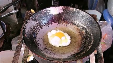 Thai Eggs Cooked In A Wok Youtube