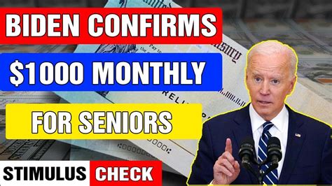 Stimulus Check Update Biden Confirms Monthly Increase Checks