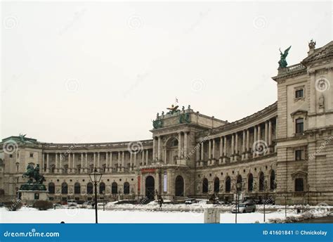 Hofburg - the Official Residence of the President of Austria Stock ...