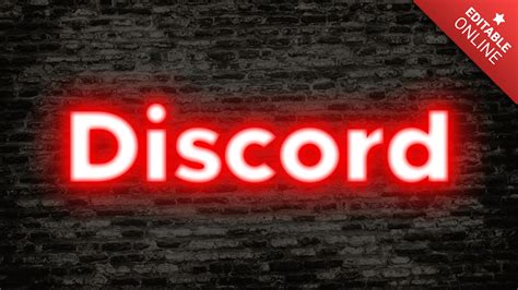 Discord En Rojo Generador De Efectos De Texto