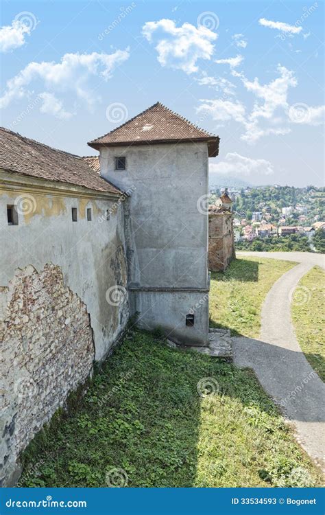 Brasov Fortress Stock Image Image Of Conflict Medieval 33534593