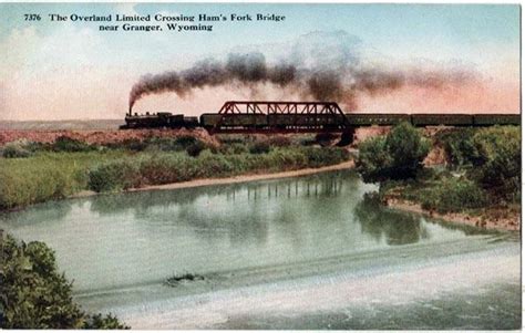 History of Oregon Short Line Railroad and Fossil, Wyoming